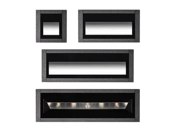 EDGE AS - LED wall-mounted aluminium steplight by Ghidini Lighting