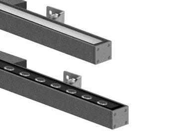 MAXITRATTO WALL PB - Ceiling mounted aluminium Outdoor linear profile for LED modules by Ghidini Lighting