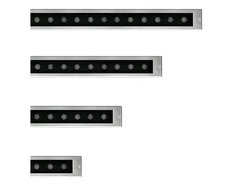 MINICONFINE C - Recessed LED rectangular aluminium spotlight by Ghidini Lighting