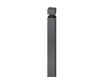 QUADRO DARK - LED powder coated aluminium bollard light by Ghidini Lighting
