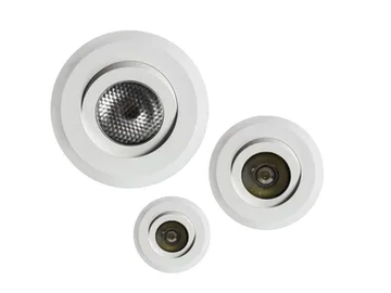 SEGNO ADJUSTABLE - Recessed LED round aluminium spotlight by Ghidini Lighting