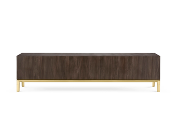 FRAME - Wood veneer sideboard with doors by GHIDINI1961