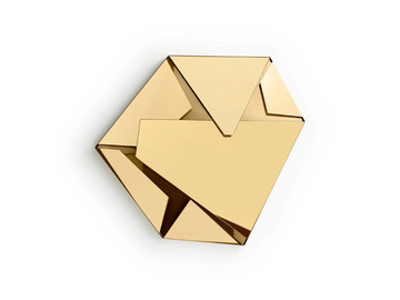KALEIDOS - Stainless steel wall lamp by GHIDINI1961