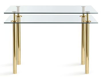 LEGS - Rectangular crystal table by GHIDINI1961