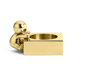 OMINI - Brass candle holder by GHIDINI1961