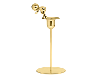 OMINI - THE DIVER - Brass candle holder by GHIDINI1961