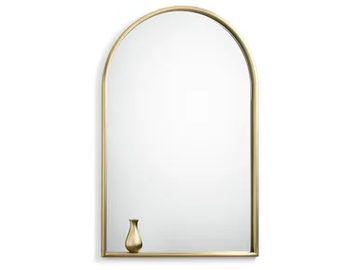 PORTRAIT WITH LITTLE VASE - Framed wall-mounted mirror by GHIDINI1961