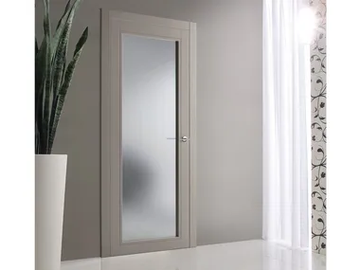 OMEGA - Hinged satin glass door by Ghizzi & Benatti