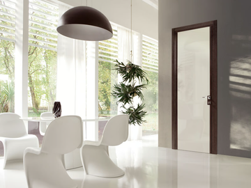 REFLEX - Hinged glass door by Ghizzi & Benatti