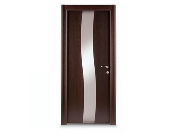RIVER - Hinged wooden door by Ghizzi & Benatti