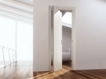 STRATO - Pivot wooden door by Ghizzi & Benatti
