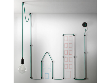 MY WIRE - Pendant lamp by GI Gambarelli
