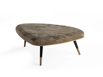CAMBERWELL - Upholstered fabric footstool by Gianfranco Ferré Home
