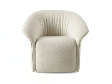 FULHAM - Swivel fabric armchair by Gianfranco Ferré Home