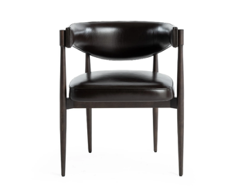 HARLEM - Upholstered leather chair by Gianfranco Ferré Home
