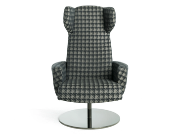 JFK - Swivel fabric armchair by Gianfranco Ferré Home