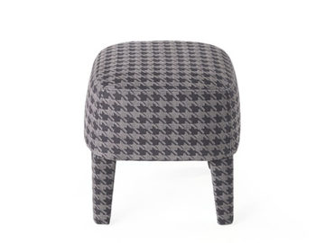 MINI - Upholstered square fabric pouf by Gianfranco Ferré Home
