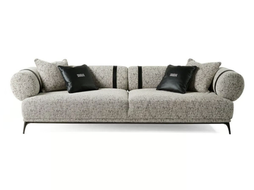 PHOENIX - 3 seater fabric sofa by Gianfranco Ferré Home