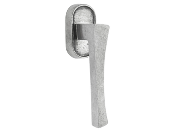 ARCO - Bronze window handle on rose by GIARA ART DESIGN-BRONZE