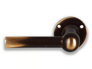 CHEMIN DE FER - Classic style door handle by GIARA ART DESIGN-BRONZE