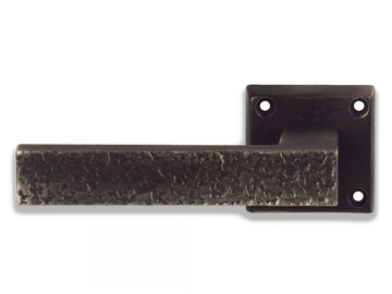 COSMO - Bronze door handle on rose by GIARA ART DESIGN-BRONZE