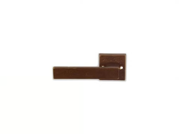LISCIA - Bronze door handle on rose by GIARA ART DESIGN-BRONZE