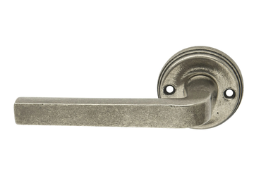 MILANO - Bronze door handle on rose by GIARA ART DESIGN-BRONZE
