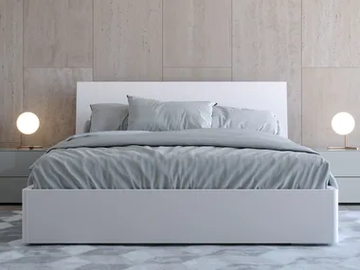 COLORADO - Wooden storage bed by Giessegi