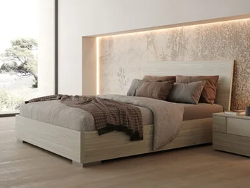 FLY - Wooden storage bed by Giessegi