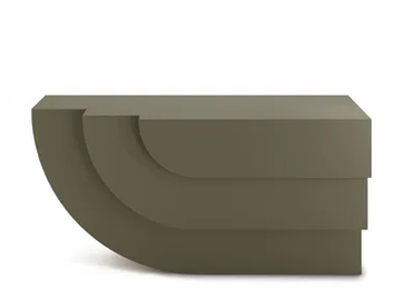 FOSSIL - Lacquered console table by Ginger & Jagger