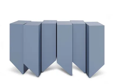 GEODE - Lacquered console table by Ginger & Jagger