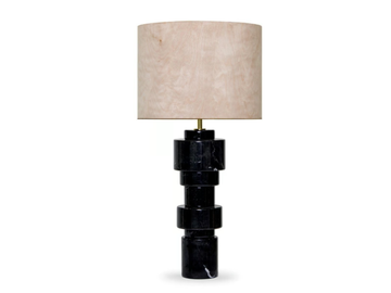 SATURN SMALL - Marble table lamp by Ginger & Jagger