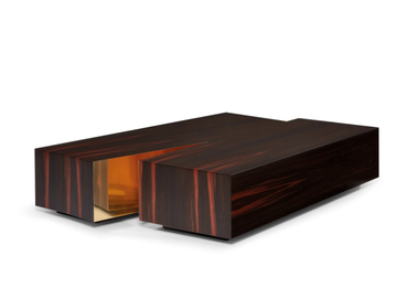 TERRA - Low rectangular coffee table by Ginger & Jagger
