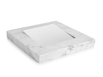 VERTIGO - Carrara marble ashtray by Ginger & Jagger