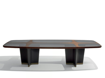 BIGWIG - Wooden living room table by Giorgetti