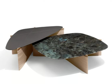 GRIFFE - Low ash coffee table by Giorgetti