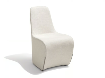 TIE - Fabric chair with removable cover by Giorgetti