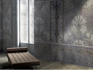LOTUS - Wallpaper with floral pattern by GLAMORA