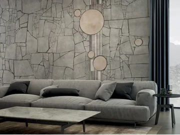 MOONLOVER - Stone effect wallpaper by GLAMORA