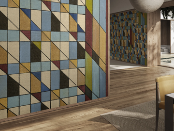 MOSAICO - Geometric wallpaper by GLAMORA