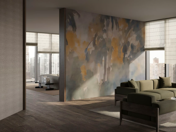 OLTRE LO SPECCHIO - Panoramic wallpaper by GLAMORA