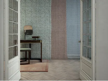 SHARI - Striped wallpaper by GLAMORA