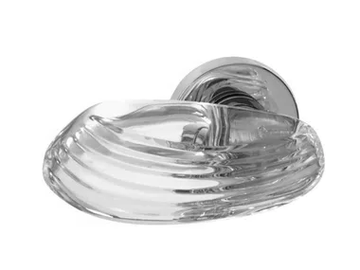 GOLF TRANSPARENT - Crystal door handle by Glass Design