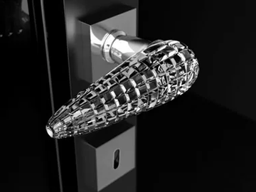 LUXOR - Crystal door handle by Glass Design