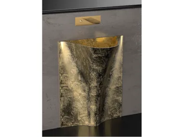 TEMPO - Freestanding single glass washbasin by Glass Design