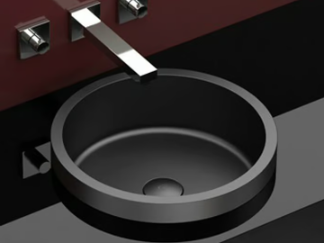 TONDO FL - Inset round washbasin by Glass Design
