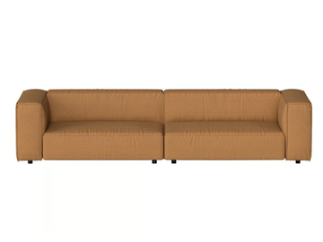 BUTTER SOFT - 4 seater leather sofa by grado design