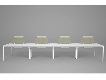 DADA - Multiple office desk with desk screens by grado design