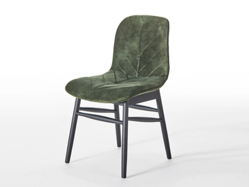 LEAF - Upholstered fabric chair by grado design