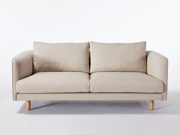 NOMI - 2 seater fabric sofa by grado design